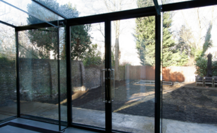 Glass Extension in West Wales - Penbryn Mill - IQ Glass
